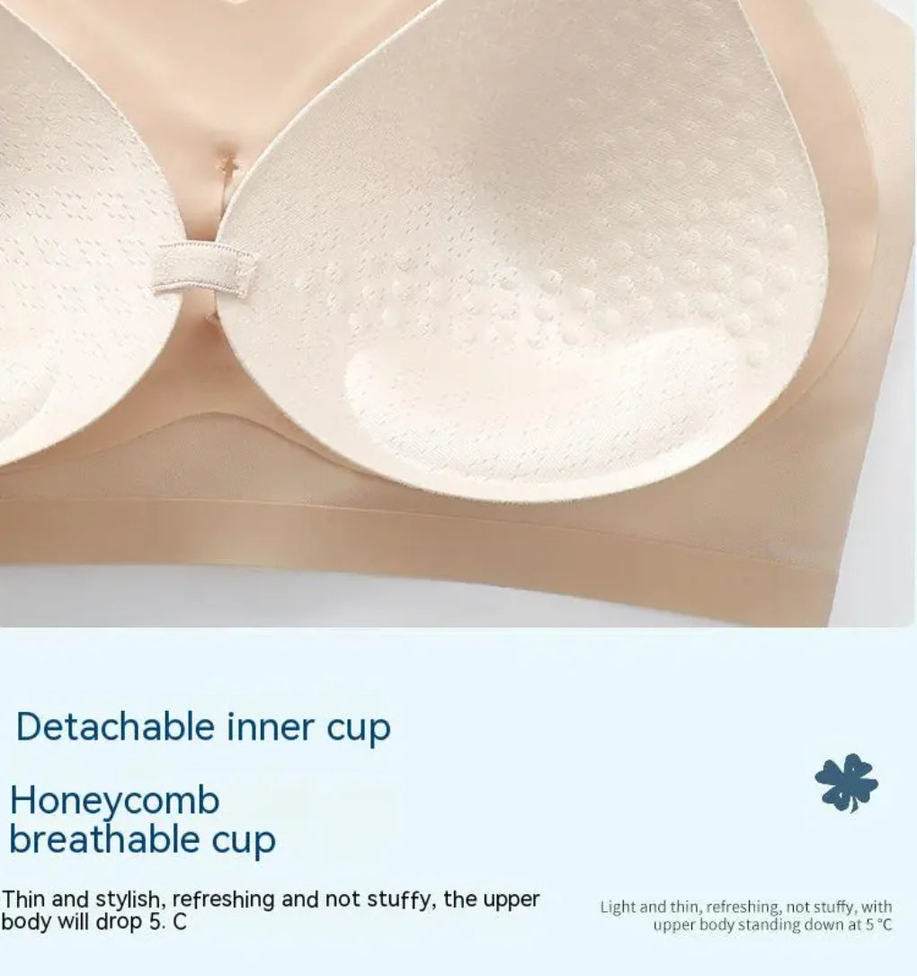 Women’s Seamless Mesh Breathable Bra